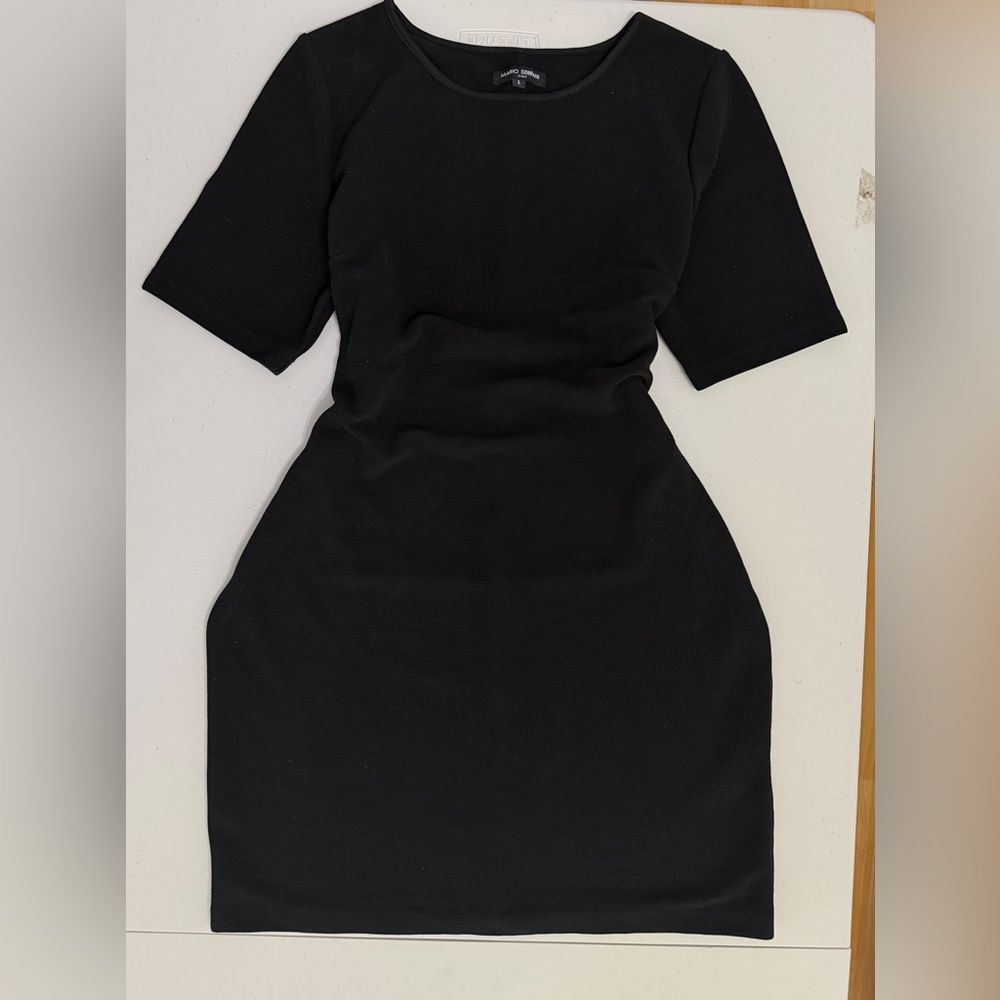 Mario Serrani it Italy Classic Black Dress